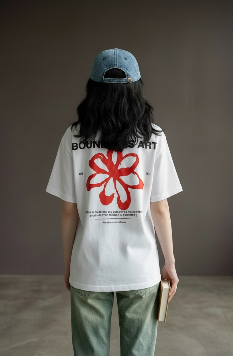 Boundless Core White Tee
